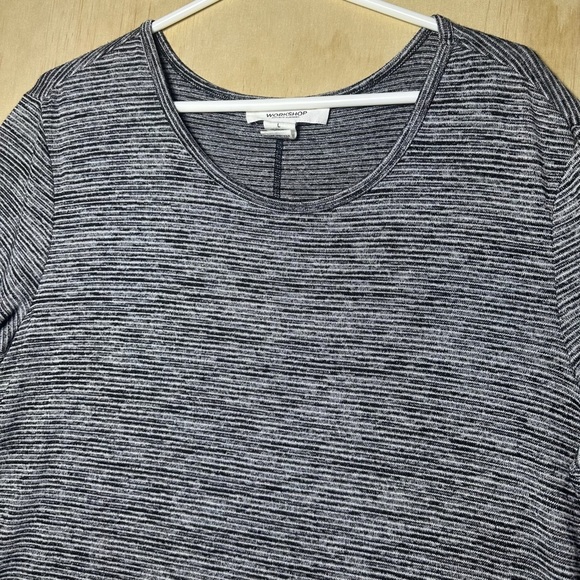 Workshop Republic Clothing Black and Gray Short Sleeve Tee - Picture 2 of 7